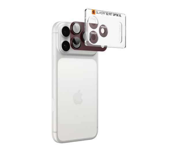 Spigen Glass tR EZ Fit Optik Pro XL 1 Pack do iPhone 18 Pro (dark c - 1586436 - zdjęcie 2